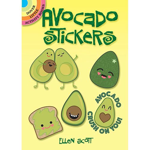 LA, Avocado Stickers