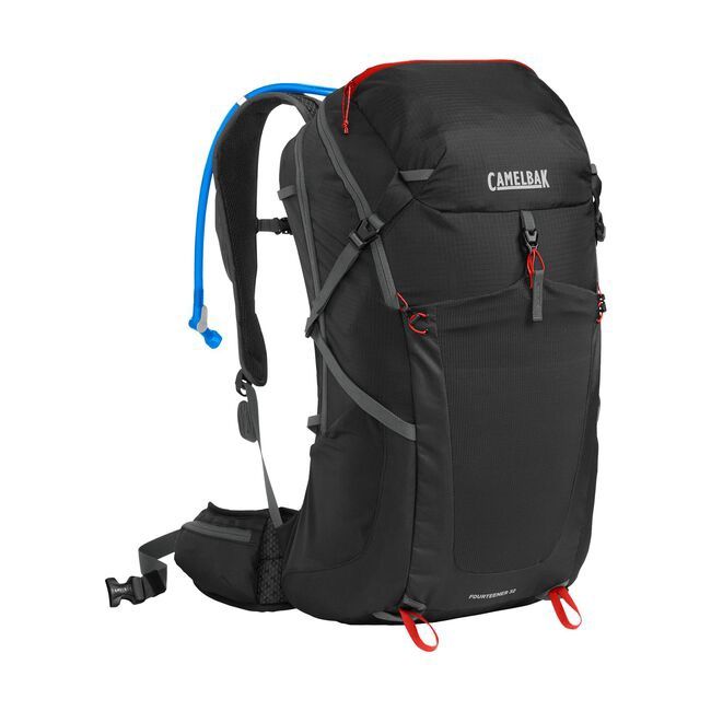 Fourteener 32 3 Liter Hydration Pack, CamelBak Color: Black/Red Poppy