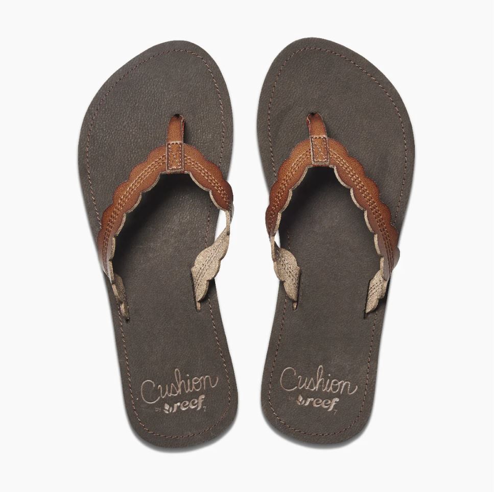 Reef Cushion Celine Women's Sandals, Color: Rust, Size: 10