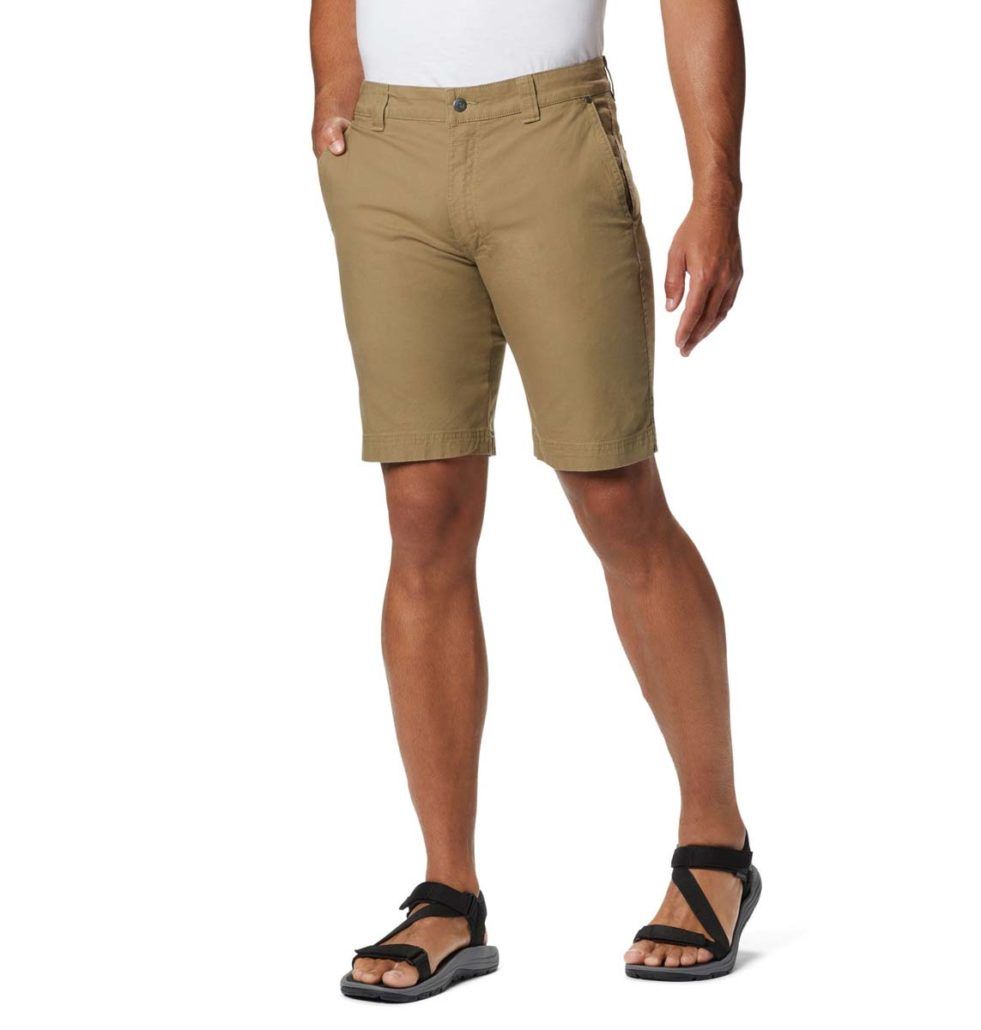 Flex Roc Short, 8 Inch Inseam, Color: Flax, Size: 34