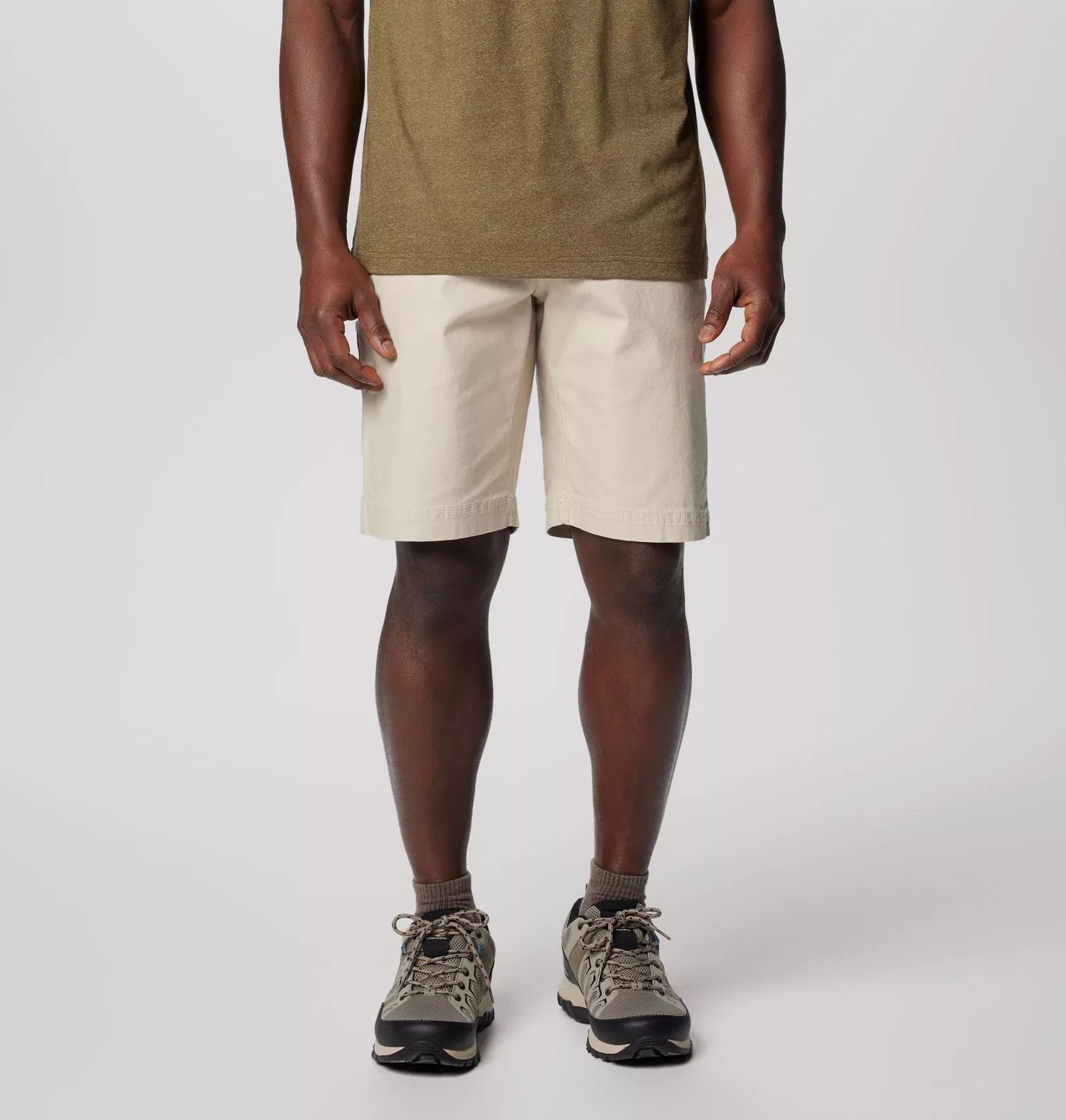 Columbia Flex Roc Men's Short, 8 Inch Inseam, Color: Fossil, Size: 32