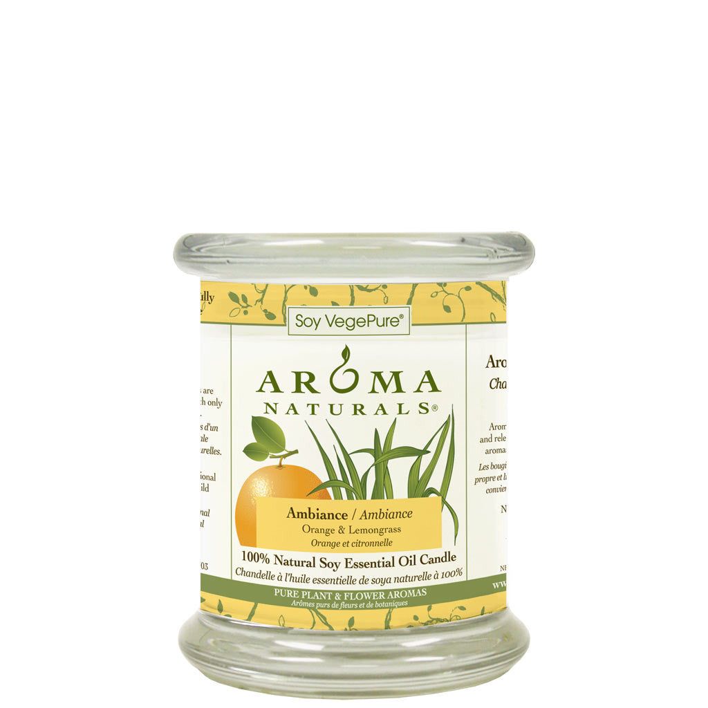 Aroma Naturals Ambiance Pillar Candle-Medium, Burn Time: 45 h, Size: 8.8 oz