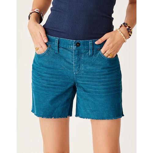 Carve Designs Oahu 6" Short, Color: Azul, Size: 4