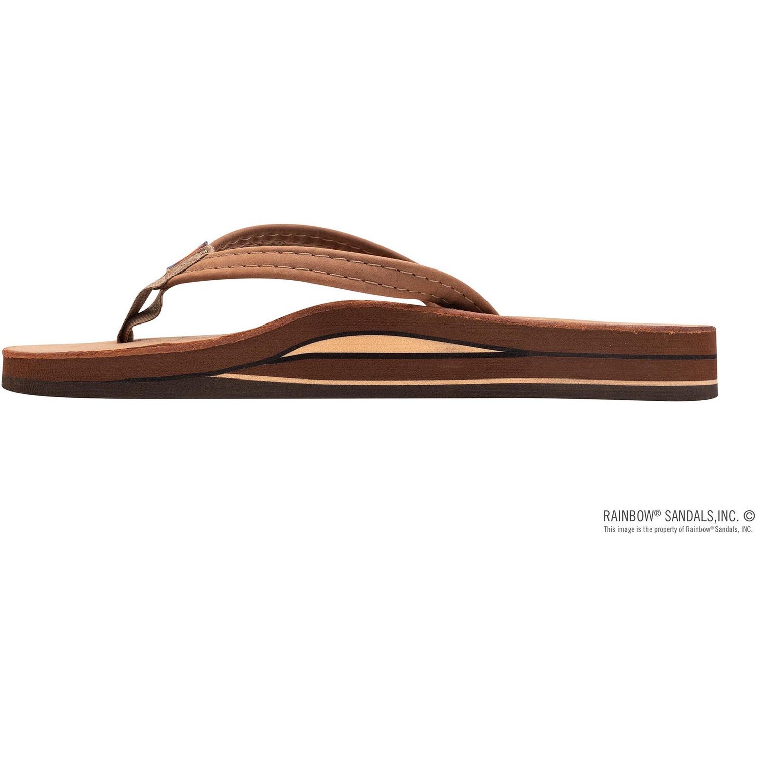 W's Double Layer Leather-Narrow Str, Color: Rdwd, Size: Small