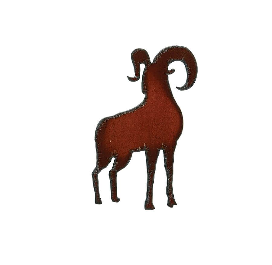 Rustic Ironwerks Magnet,Bighorn Sheep