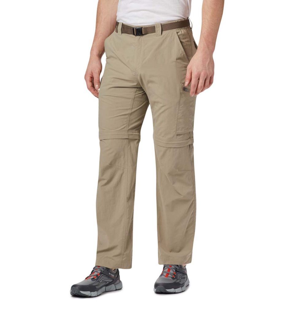 Columbia Silver Ridge Convertible Men's Pant, 30 Inch Inseam, Color: Tusk, Size: 32