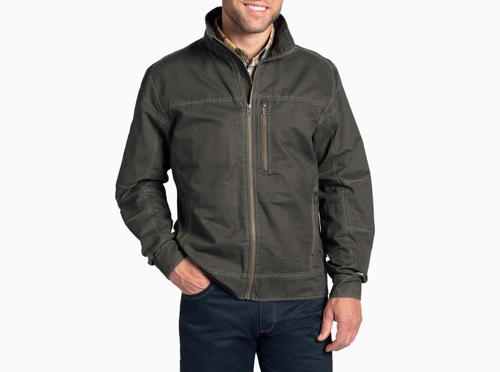 Kuhl Men's Burr Jacket, Color: Gun Metal, Size: Small