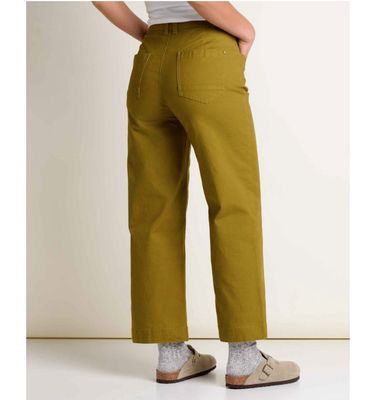 Toad&amp;Co Women's Earthworks Wide Leg Crop Pant