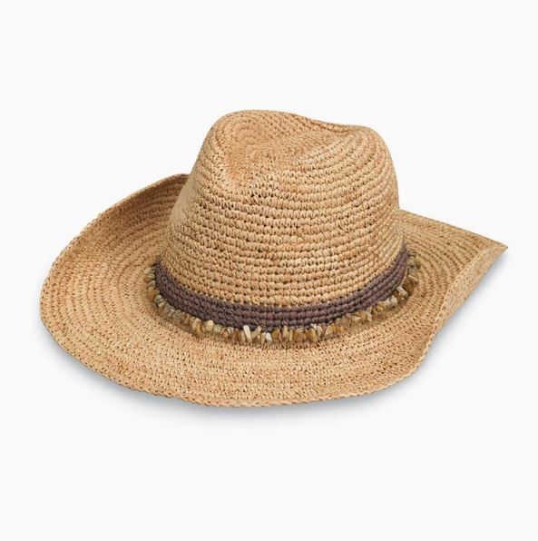 Wallaroo Tahiti Women's Cowboy Hat, Color: Taupe