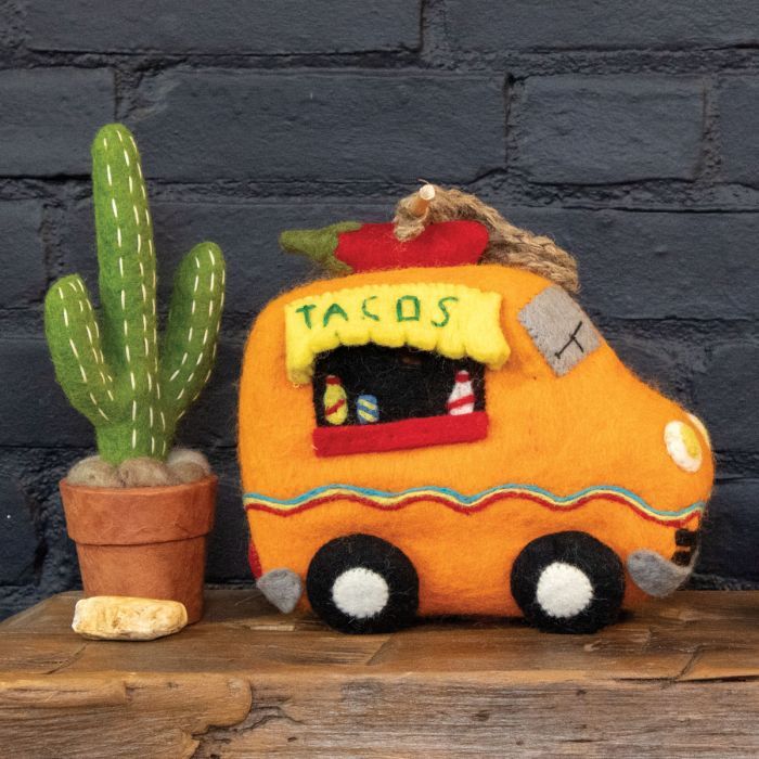 DZI Handmade Taco Truck Birdhouse