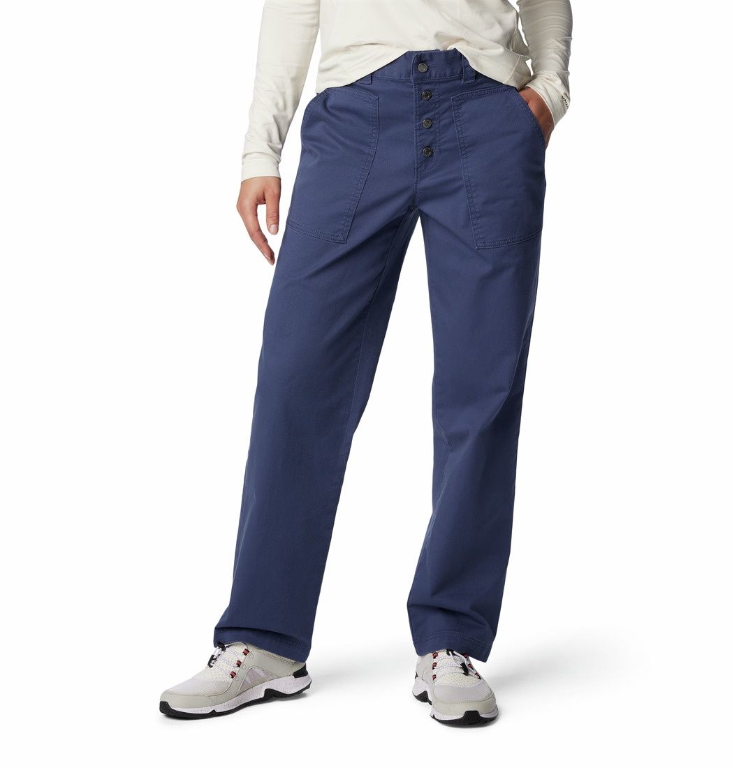 Columbia Holly Hideaway Cotton Women's Pant, Color: Nocturnal, Size: 4