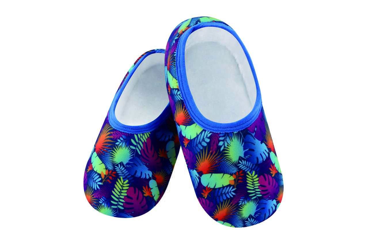 W's Tropical Leaves Skinnies w/Pouch, Color: Tropical Leaves, Size: Small