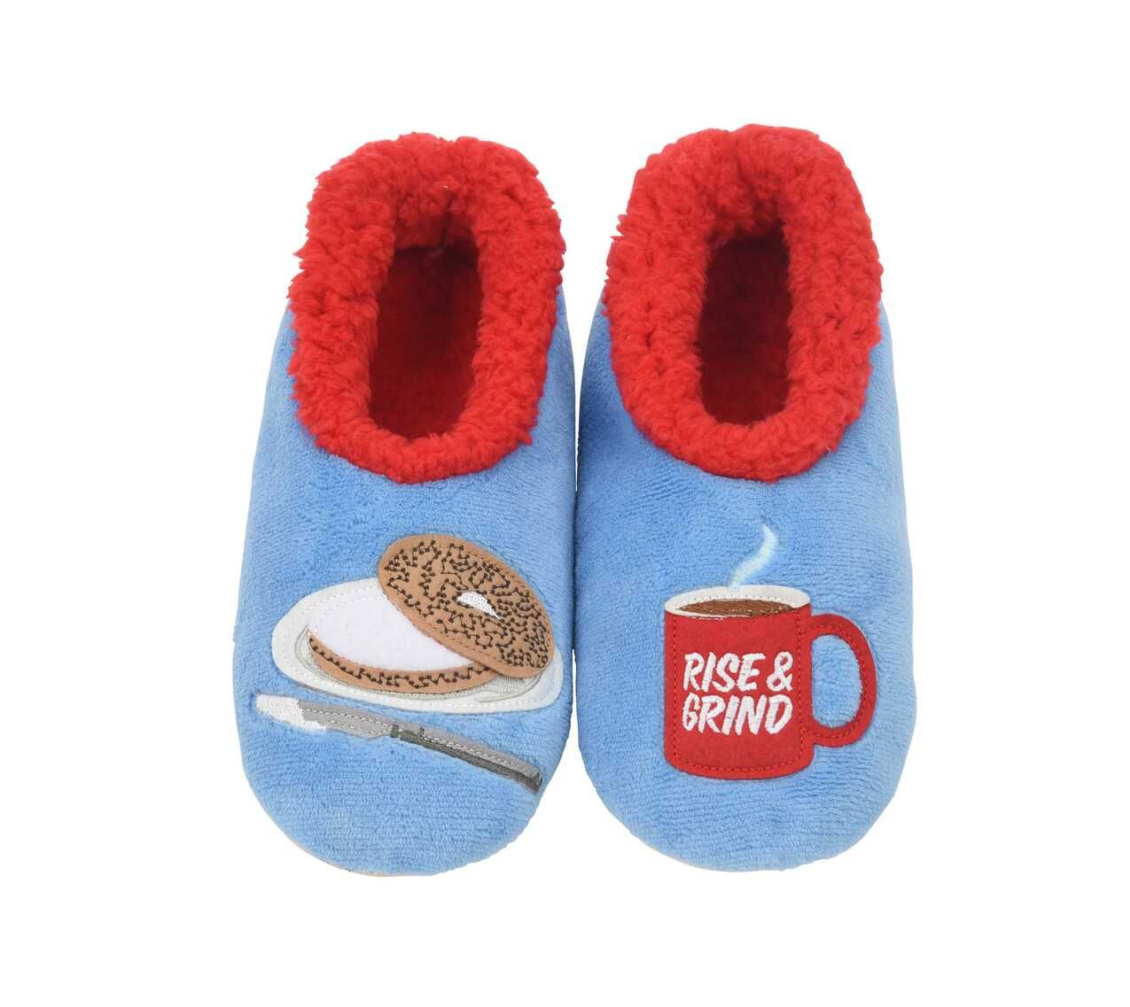 Men's Rise &amp; Grind Snoozie Slippers, Color: Rise &amp; Grind, Size: Small