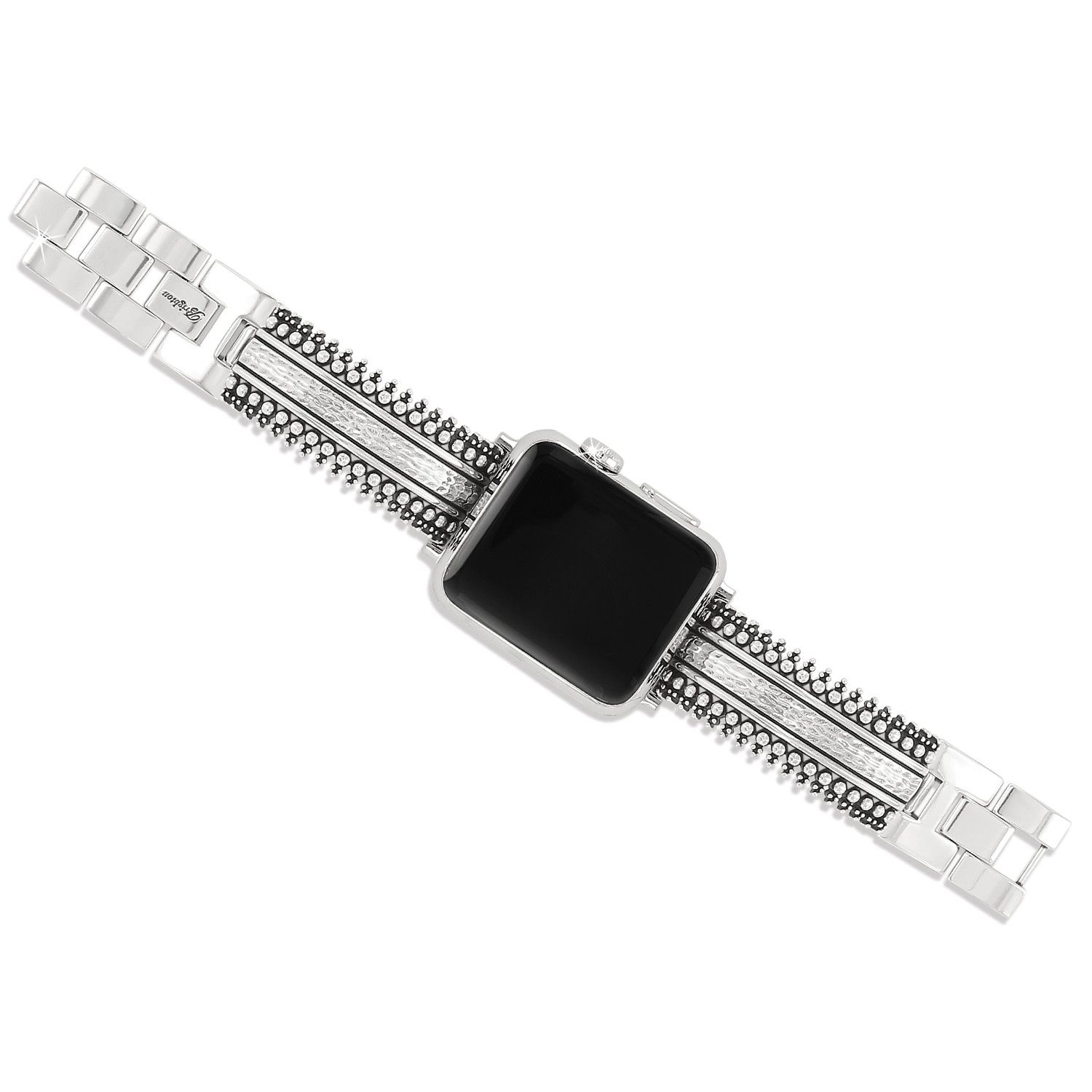 Brighton Telluride Cuff Watch Band, Color: Silver