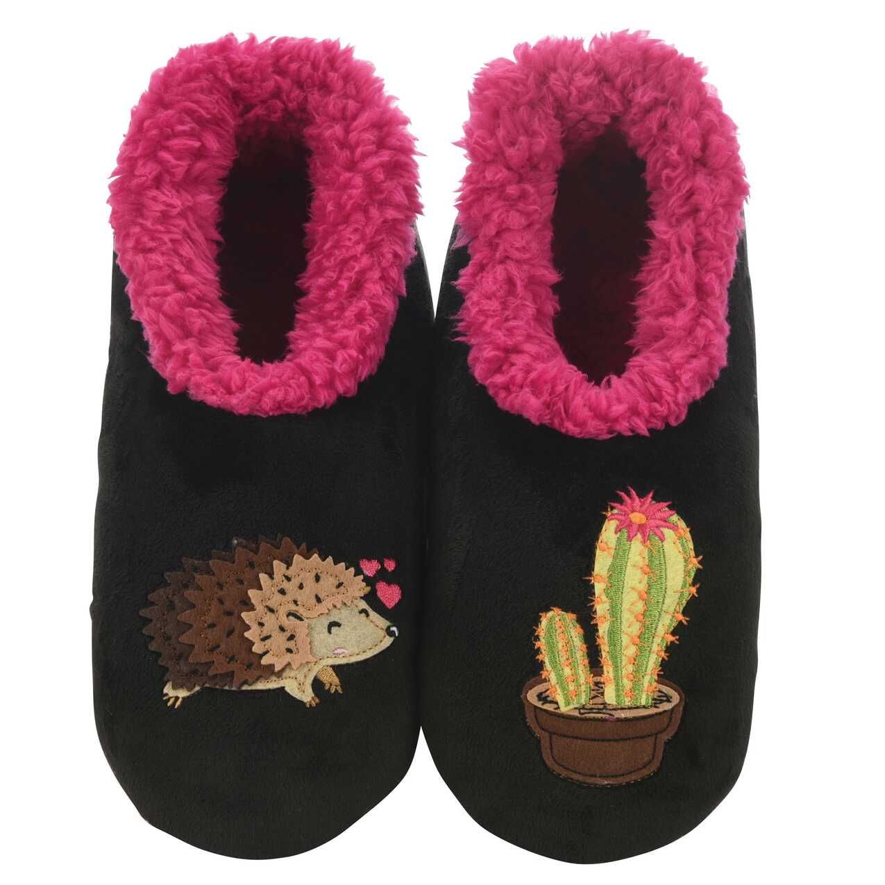 Women's Hedge Hog Snoozie Slippers, Color: Hedge Hog, Size: Small