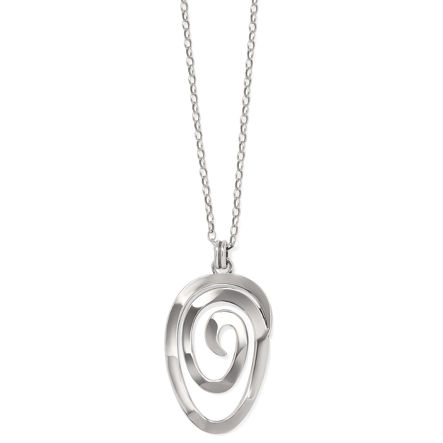 Brighton Vertigo Vibe Necklace, Color: Silver