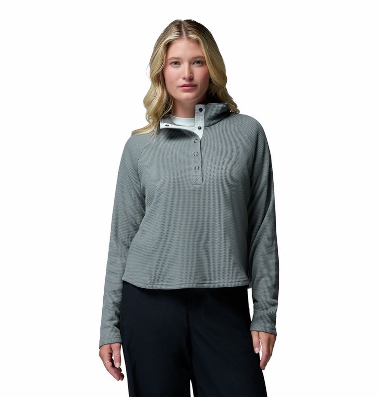 Columbia Holly Hideaway Waffle Half Snap Pullover, Women's