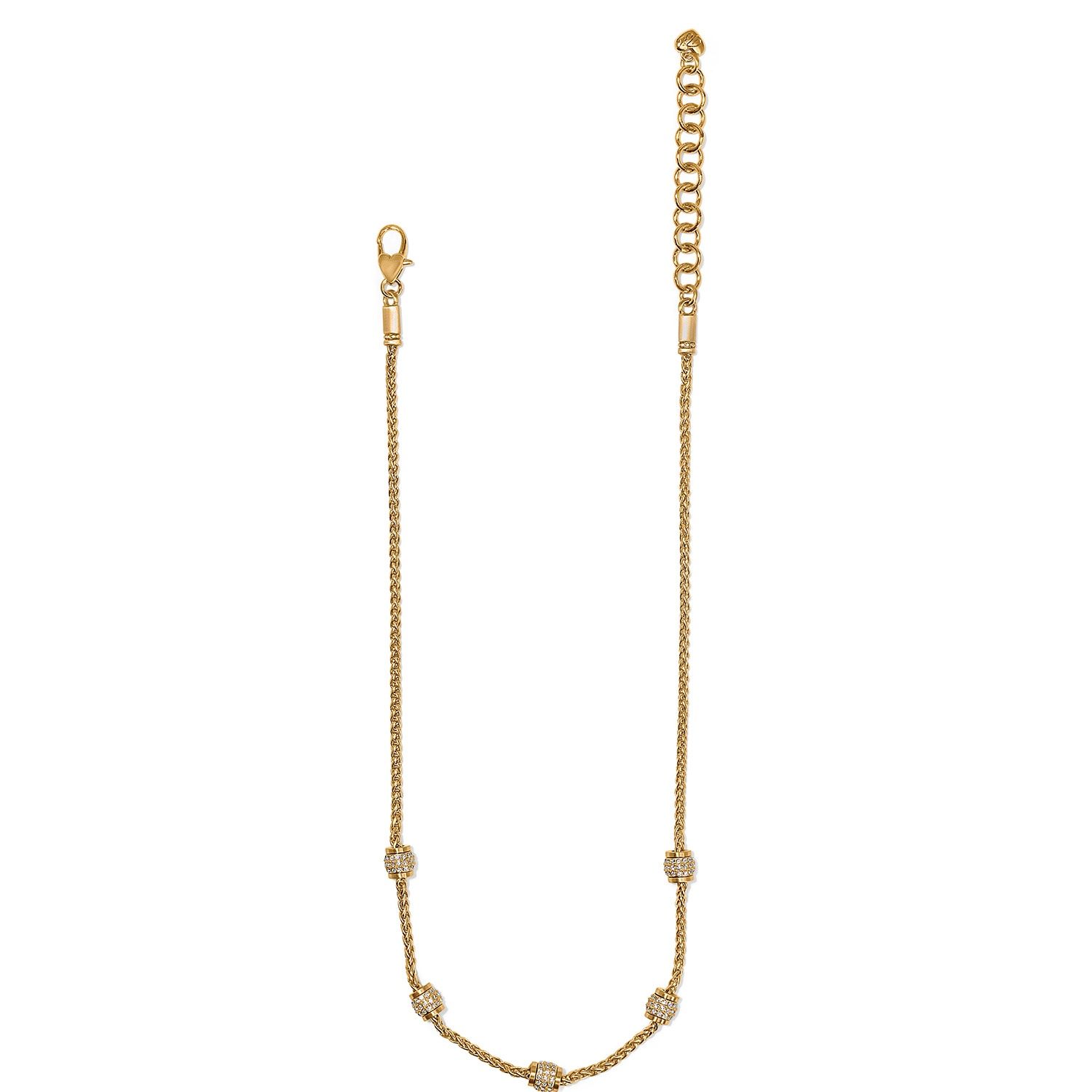 Brighton Meridian Petite Short Necklace, Color: Gold