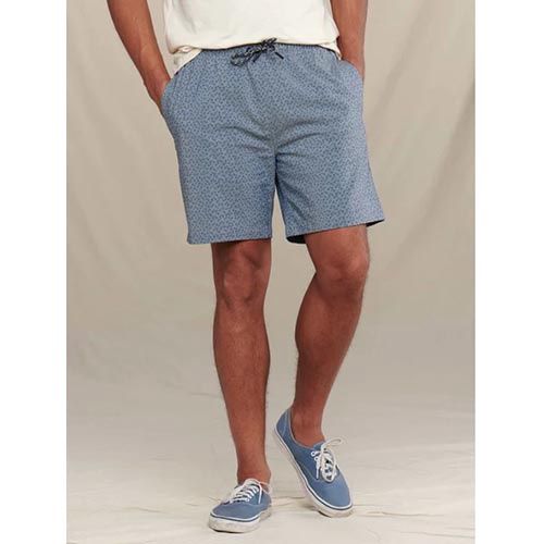 Toad&amp;Co Boundless Men's Pull-on Short-D, Color: North Shore Geo 2-D, Size: Small