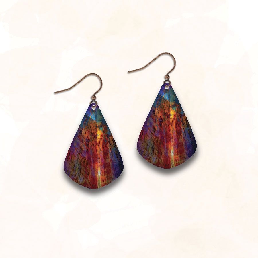 JE Collection Earring #6, ME9JE, Color: Copper