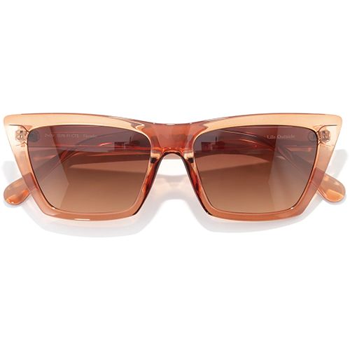Sunski Fiorella Sunglasses, Frame Color: Copper, Lens Color: Terra Fade