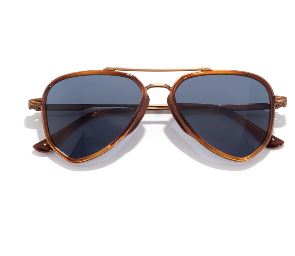 Sunski Astra Sunglasses, Frame Color: Caramel, Lens Color: Midnight
