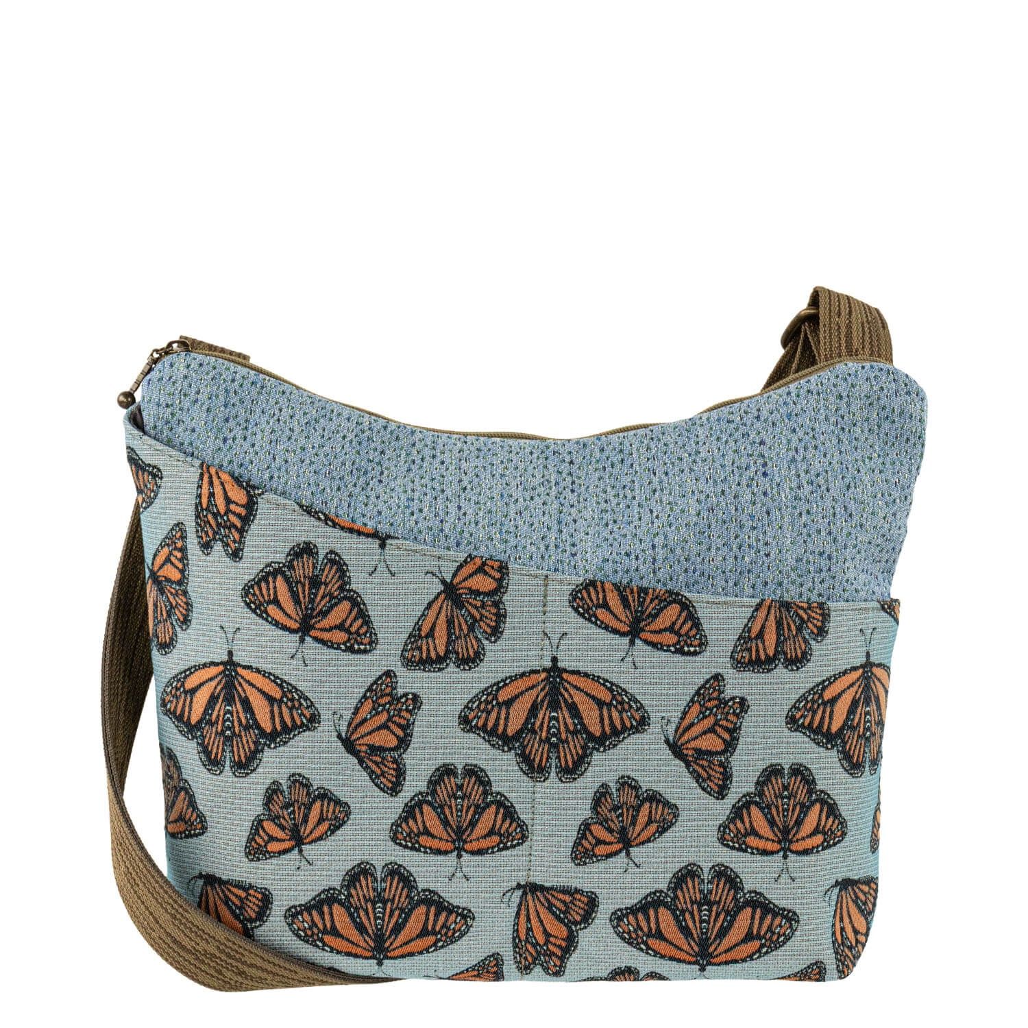 Maruca Cottage Crossbody Bag, Color: Monarch Sky
