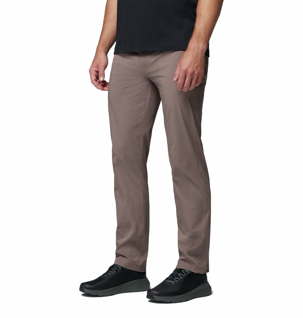Columbia Roc 5-Pocket Men's Pant, 30 Inch Inseam, Color: Iron, Size: 30/30