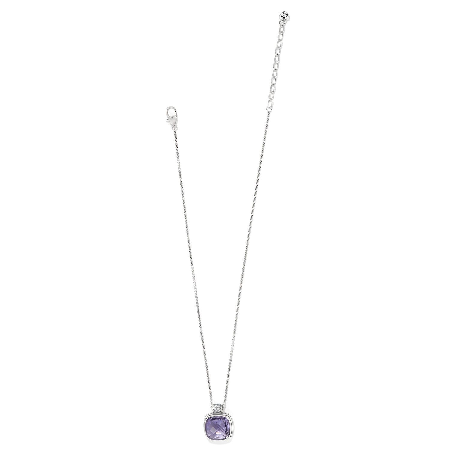 Brighton Meridian Aurora Necklace, Color: Silver/Tanzanite
