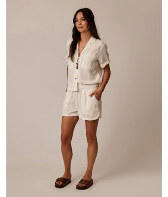 Carve Designs Rhett Linen Short