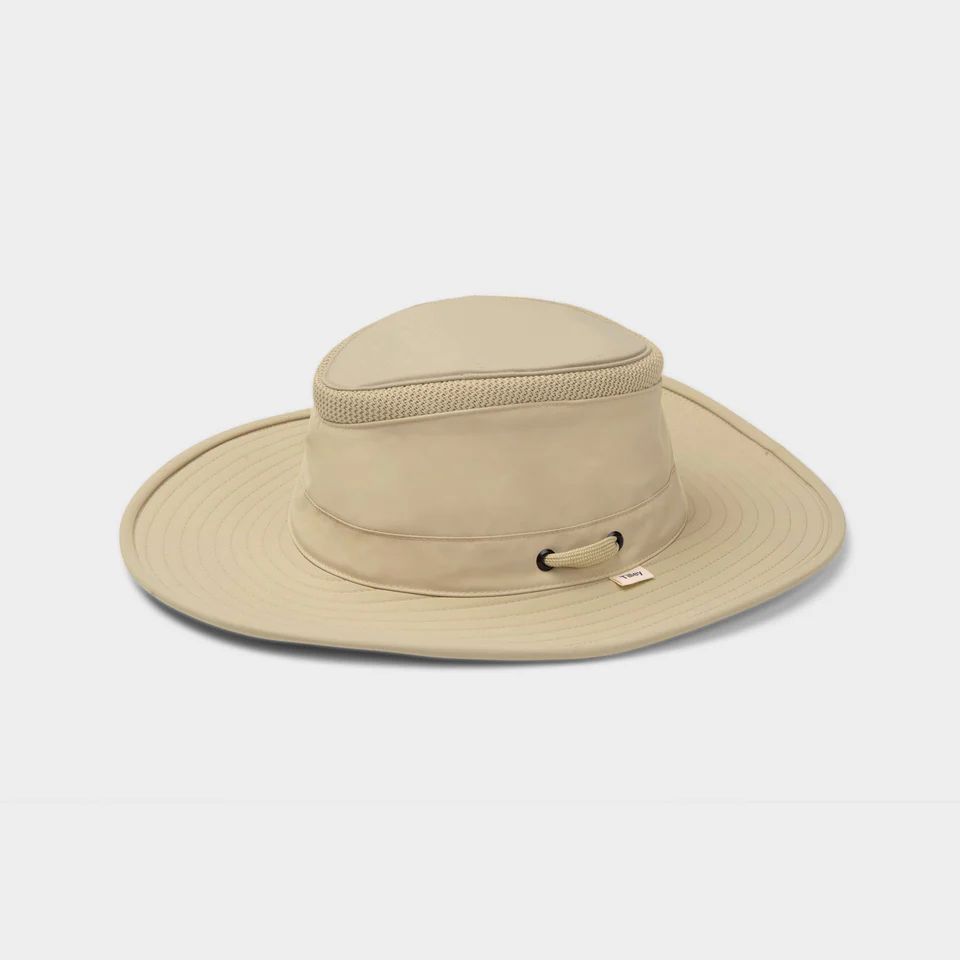 Tilley LTM6 Airflo Broad Brim Hat, Color: Khaki Olive, Size: 7 7/8