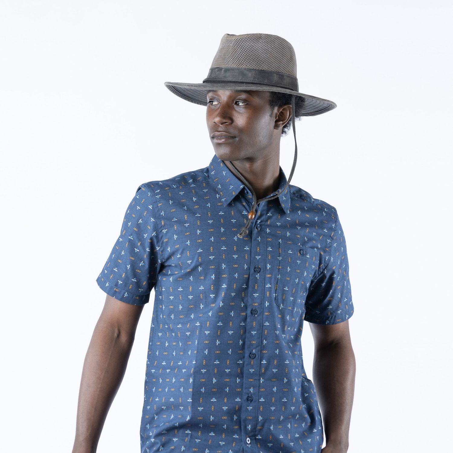 Pistil Colton Men's Outback Hat, Color: Grey
