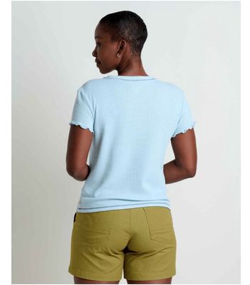 Toad&amp;Co Foothill Women's Short Sleeve Baby Tee-D