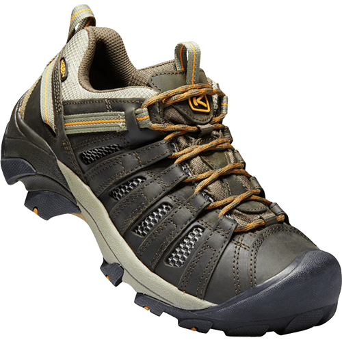 Keen Voyageur Men's Hiking Boots, Color: Black Olive/Inca Gold, Size: 9