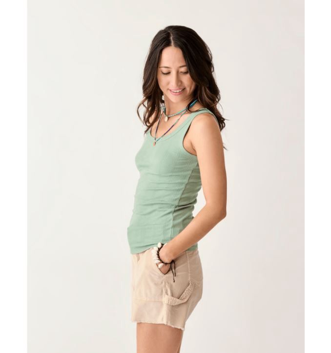 Carve Designs Ever Rib Tank, Women's