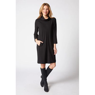 Habitat Travel Knit Pleat Front Women's Dress