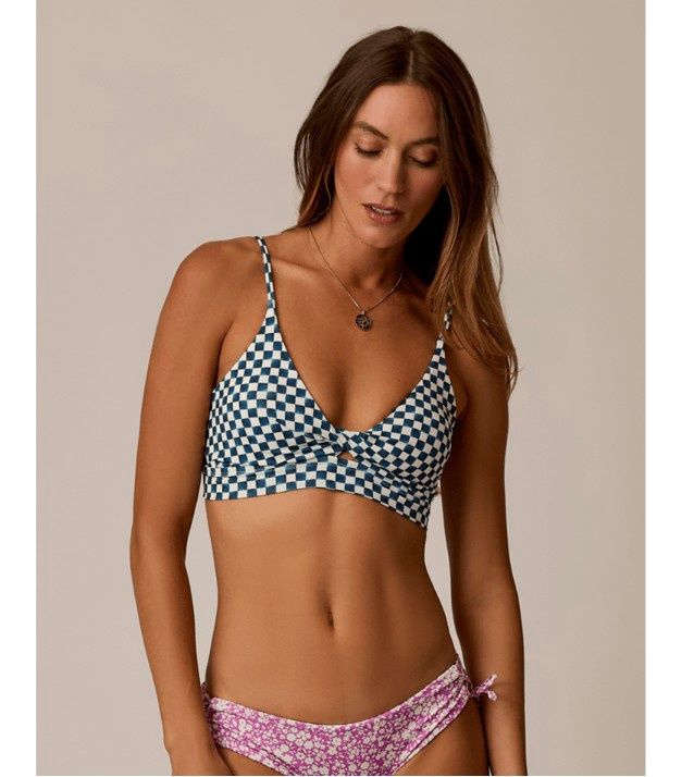 Carve Designs Elba Swim Top, Women's, Color: Surfside, Size: XS