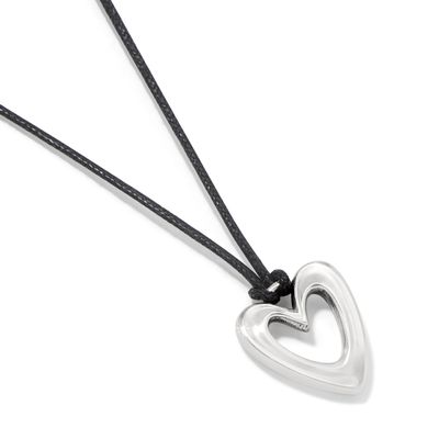 Brighton Cascade Open Heart Petite Cord Necklace
