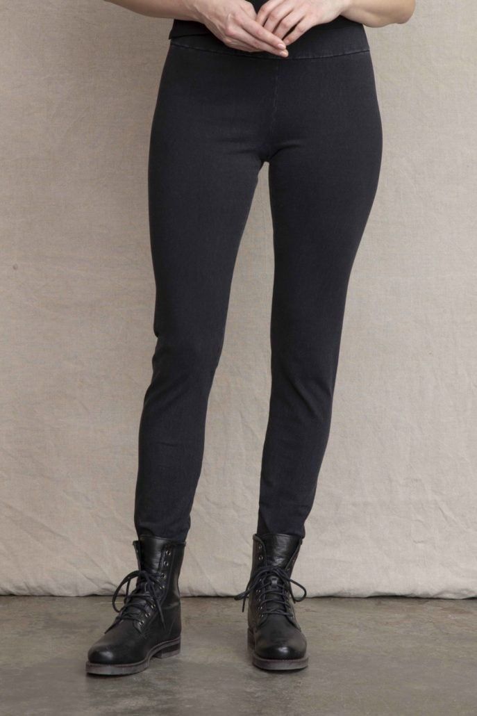 Stonewash Easy Pant, Color: Black, Size: XS
