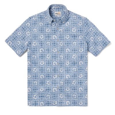 Pua Patchwork - Button Front Men's Shirt