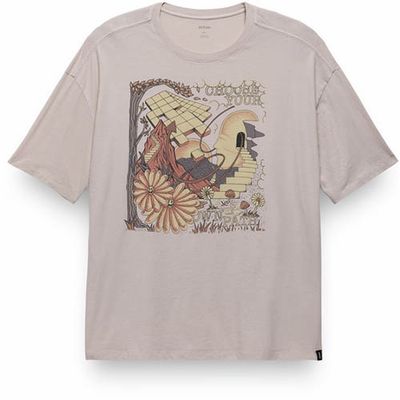 prAna Everyday Graphic Oversized Tee, Women's-D