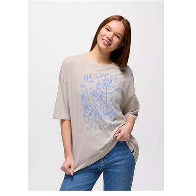 prAna Everyday Graphic Oversized Tee, Women's-D