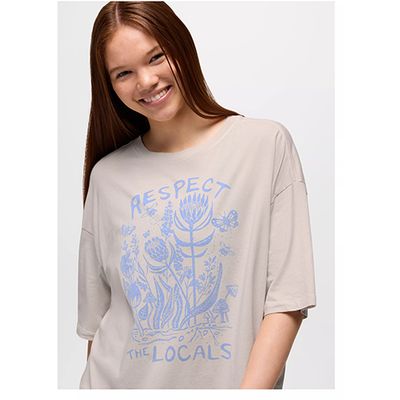 prAna Everyday Graphic Oversized Tee, Women's-D