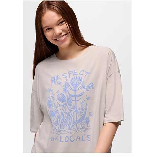 prAna Everyday Graphic Oversized Tee, Women's-D