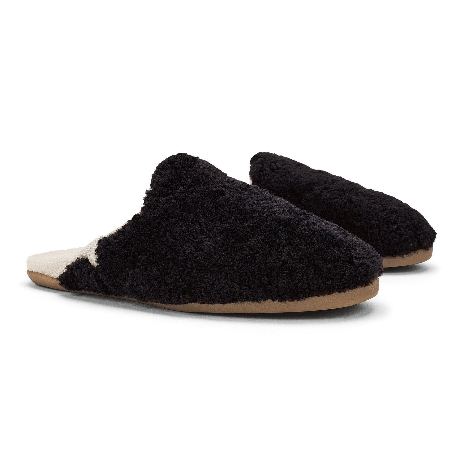 Olukai Hale Mule Women's Slippers, Color: Lava Rock/Tapa, Size: 6