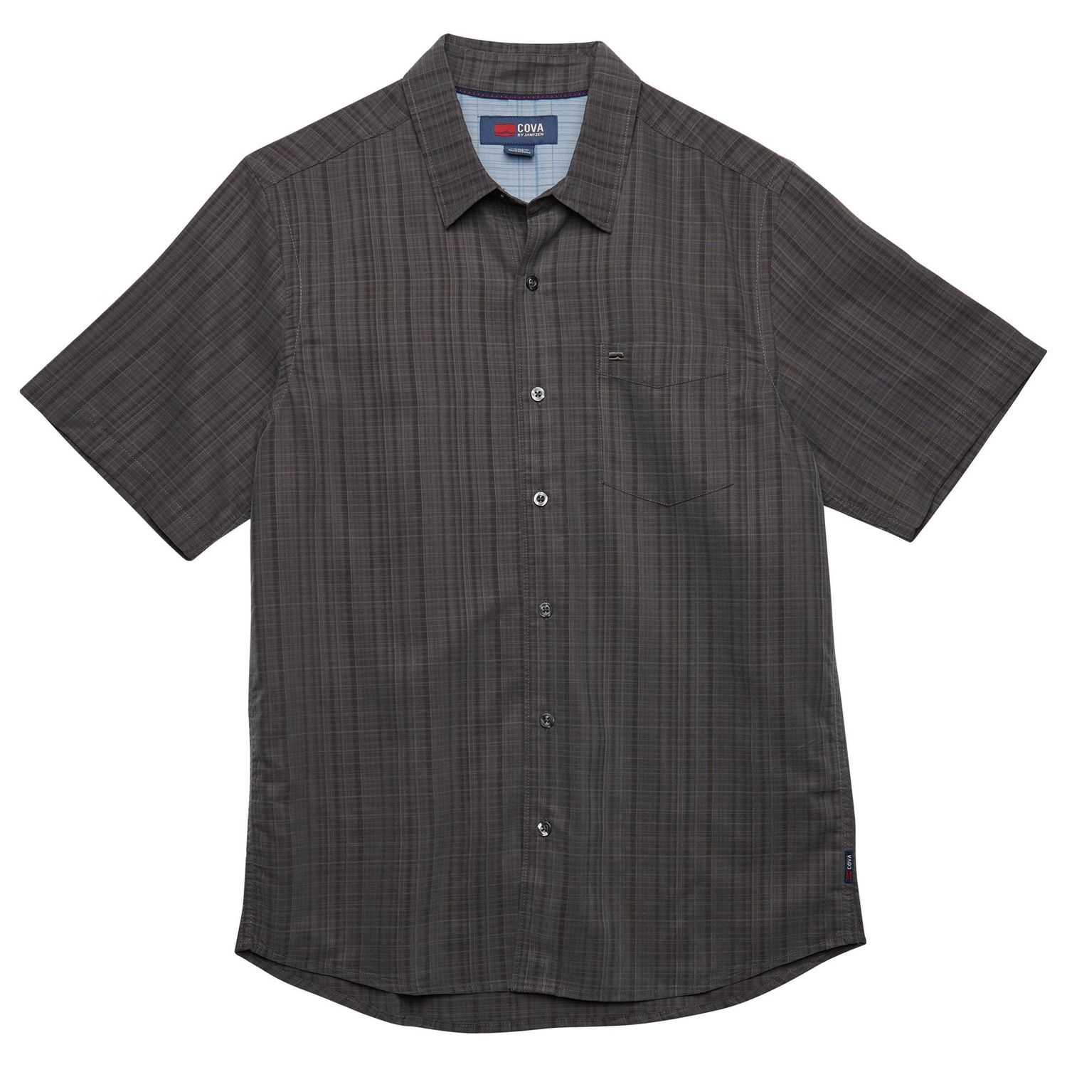 Cova BBQ Single Patch Pocket Men's Shirt, Color: Carbon, Size: Small