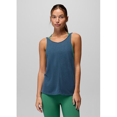 New Moon Tank, Color: Bluff Blue, Size: XS