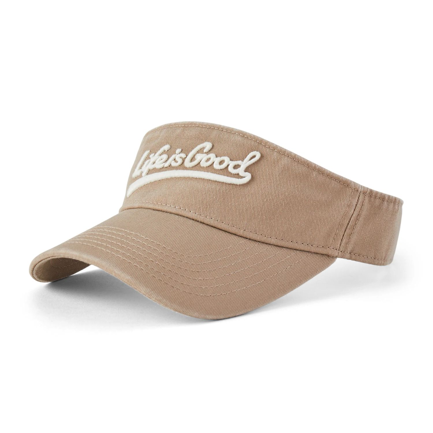 Life is Good Adult Unisex LIG Ballyard Script Chill Cap, Color: Tan, Size: OS