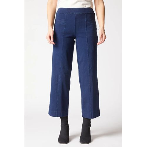 Stonewash Angle Pocket Flood Pant, Color: Denim, Size: XS