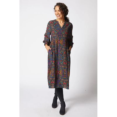 Viscose Rayon Off the Vine Romance Dress